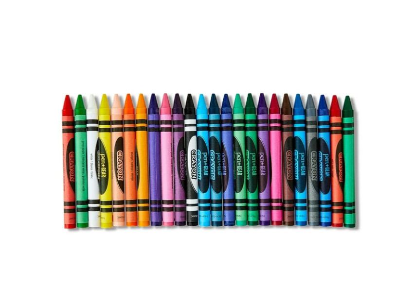 Pen+Gear Crayons, Assorted Colors, 24 Count