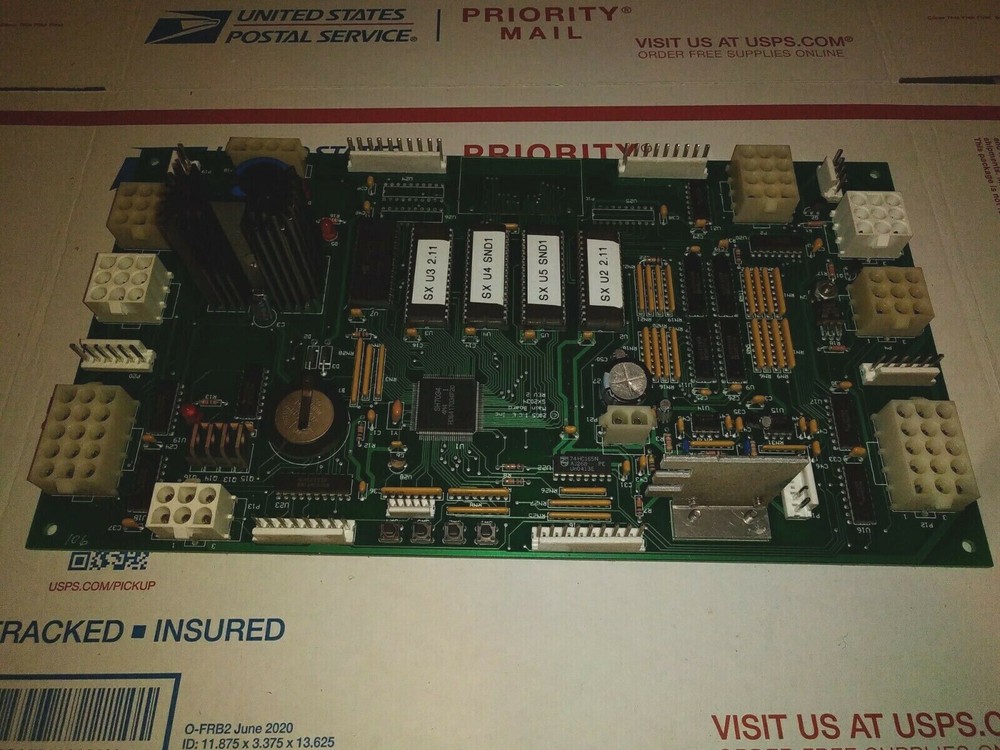 ice break the bank arcade main pcb #98