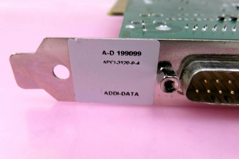 ADDI-DATA APCI-3120-8-4, A-D 199099 Data Acquisition Board
