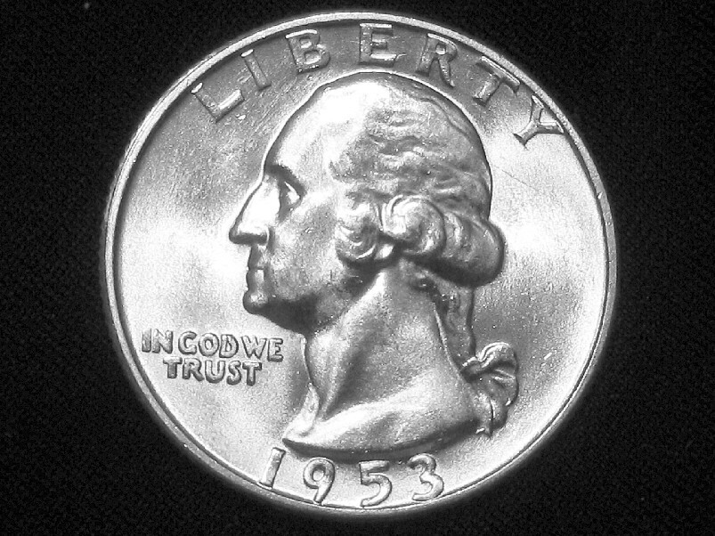 1953-D Washington Quarter --- Gem Uncirculated