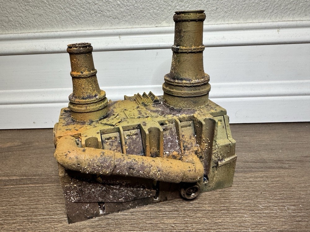 Warhammer Necromunda Table Top terrain Power Plant Hive Stack –scratch built.