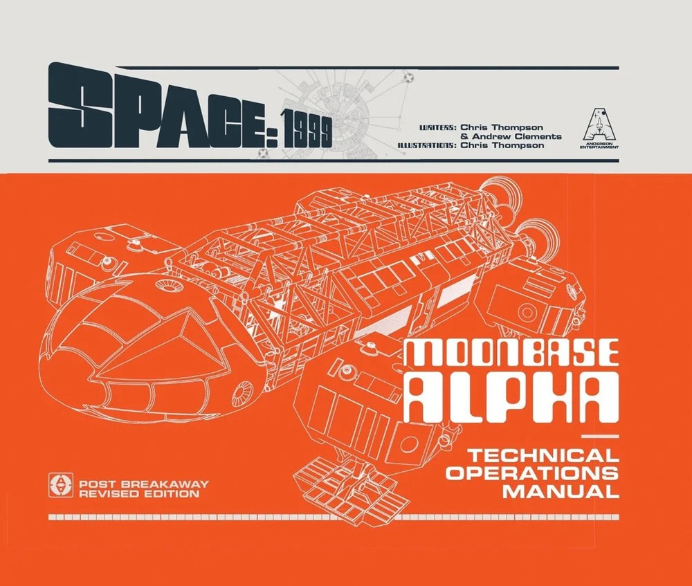Space: 1999 Moonbase Alpha Technical Operations Manual (slight damage)