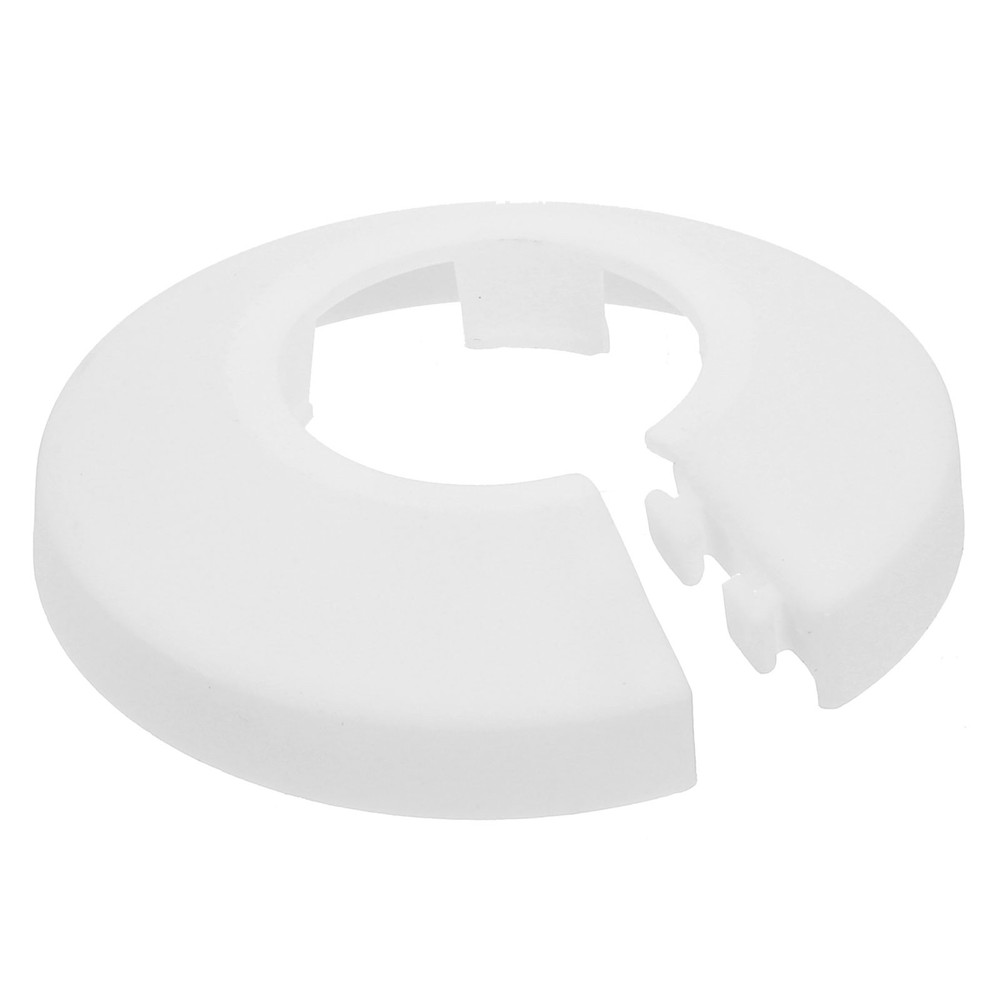 Escutcheon Plate, 1Pcs 20mm - Fit 0.78" Outer Diameter Pipe Flange (White)
