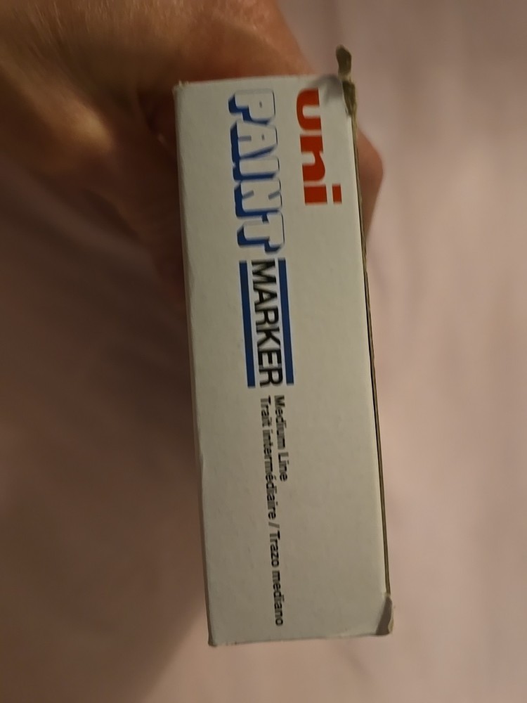 Uni-Paint Markers, Medium Point, Blue, Pack Of 11