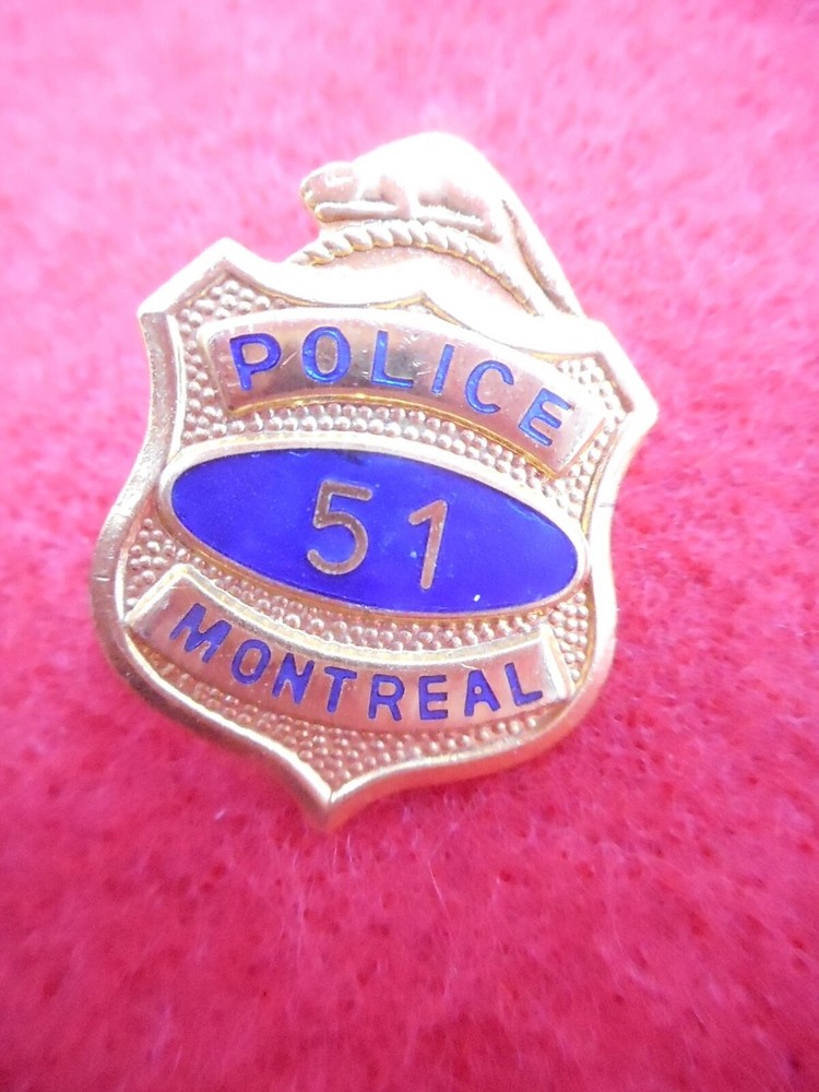 Montreal Police Lapel Pin   #4