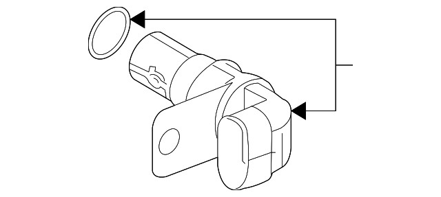 Genuine GM Engine Crankshaft Position Sensor 12560228