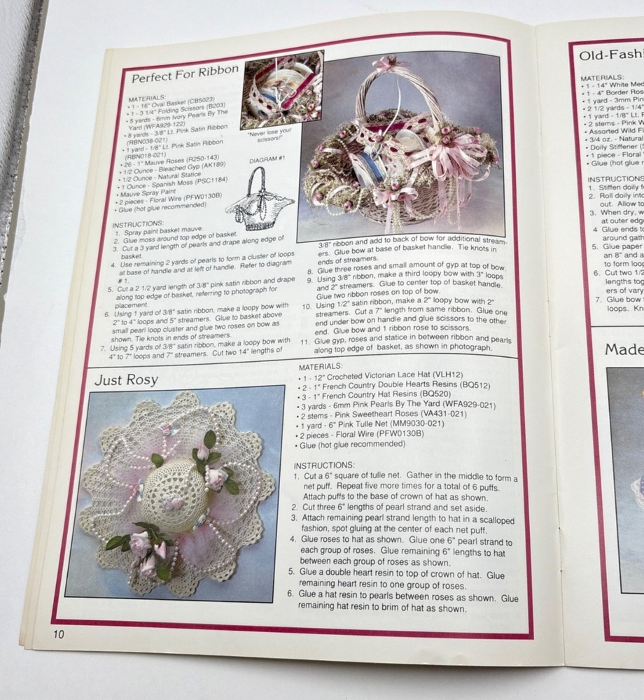 Romantic Expressions Booklet Creative Crafting BKW111 50 Elegant Accent Patterns
