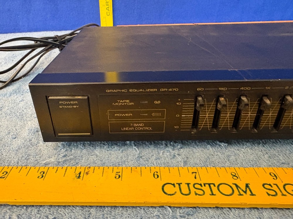 Pioneer GR-470 Vintage Graphic Equalizer