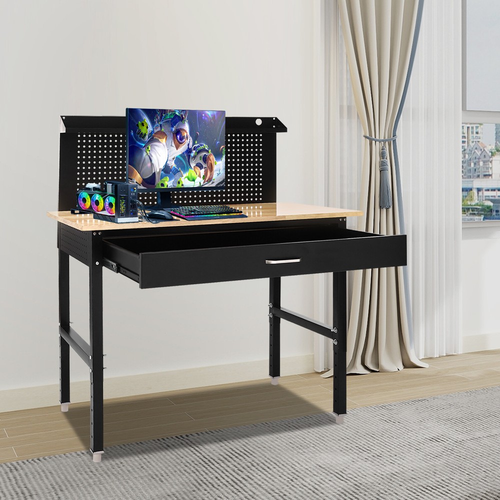 48"W x 24"D Adjustable Height Workbench