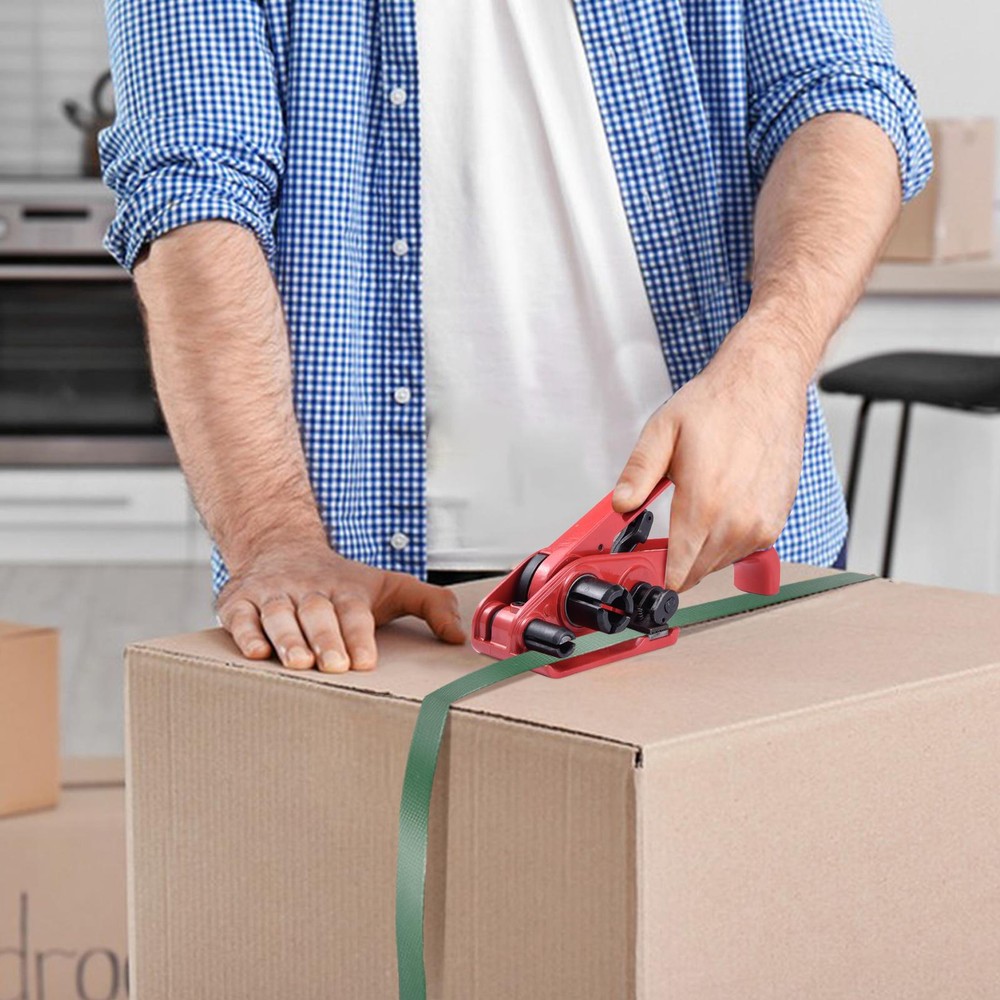 Banding Strapping Kit Multipurpose Packaging Tool Strapping Tensioner 2000ft