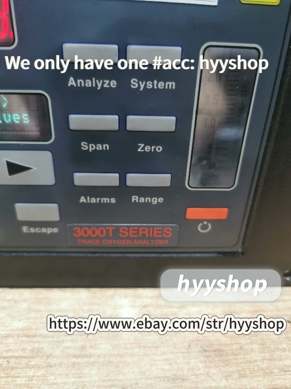 1PCS TELEDYNE trace oxygen analyzer, 3000TSERIES /hyy