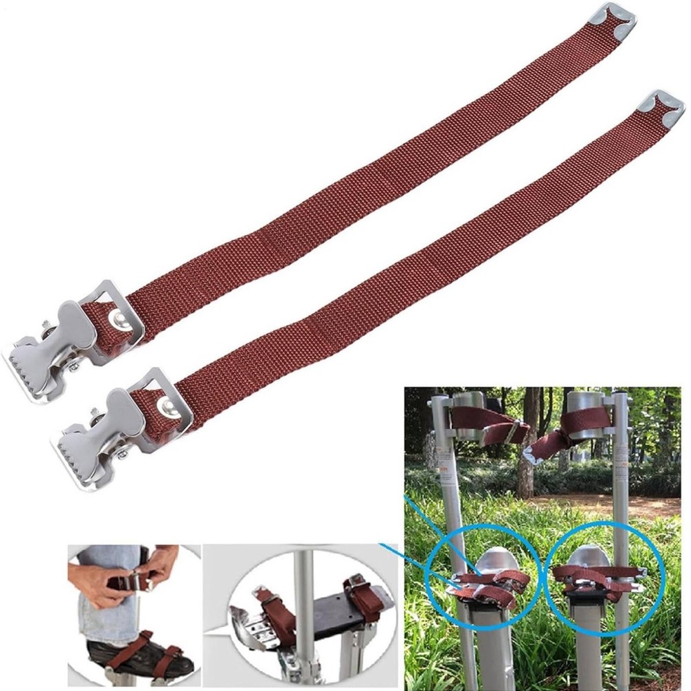 Drywall Stilt Leg Band Kit Easy Installation Adjustable Stilt Leg Strap