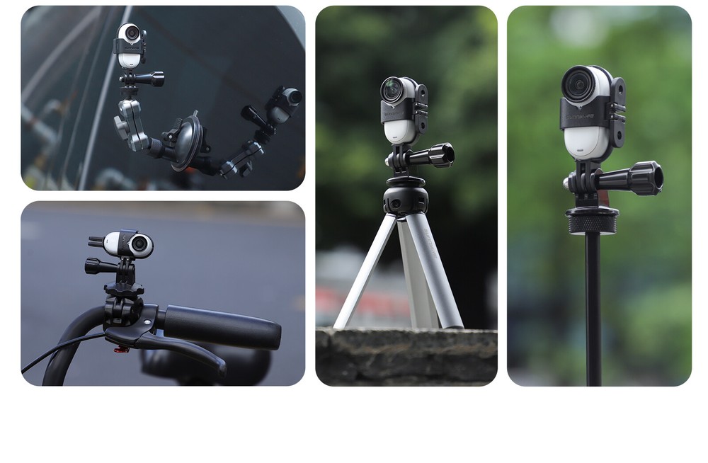 For Insta360 GO 3S horizontal and vertical shooting bracket GO3 frame adapter