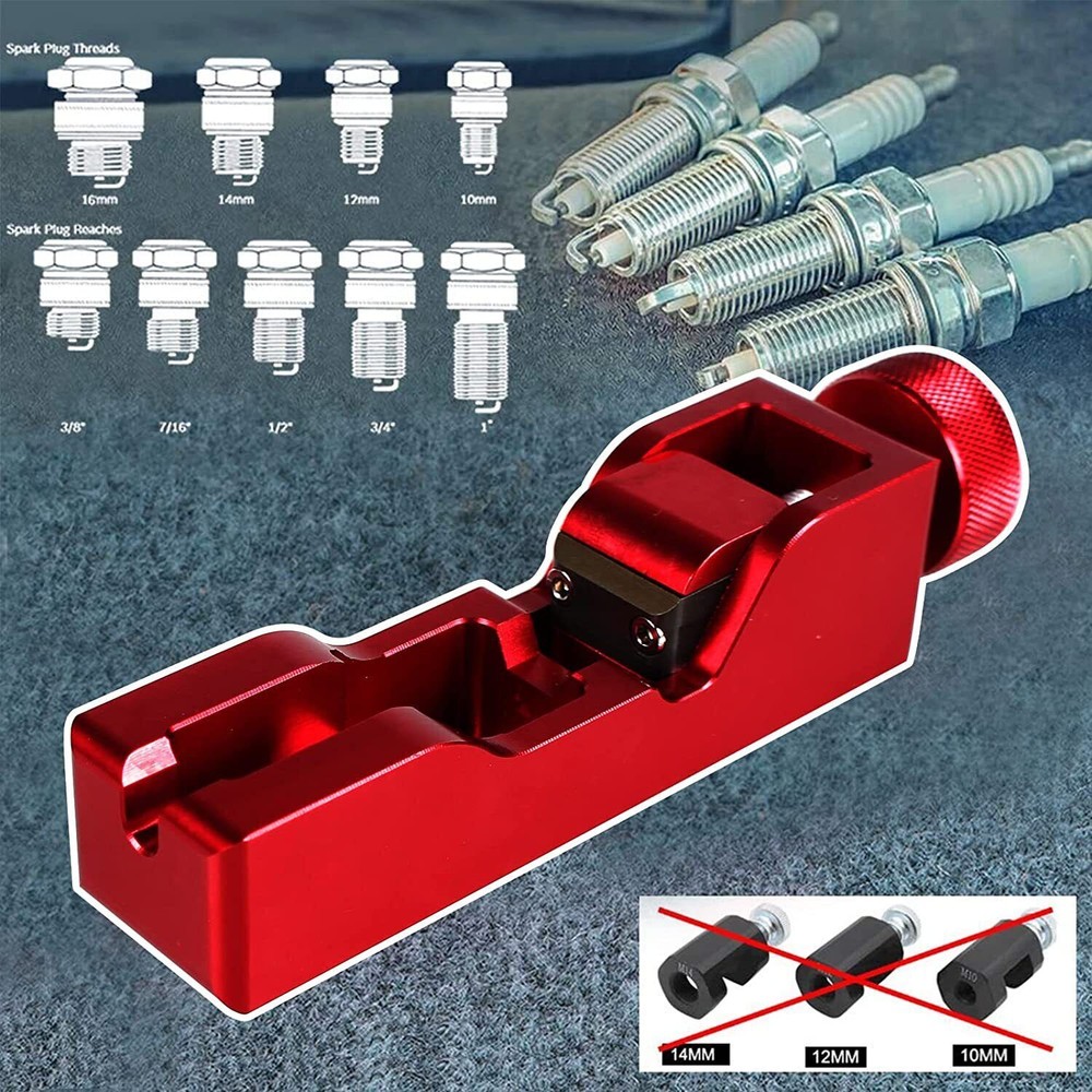 Universal Matte Engine Spark Plug Gap Tool Gapping Gapper 10mm 12mm 14mm 16mm