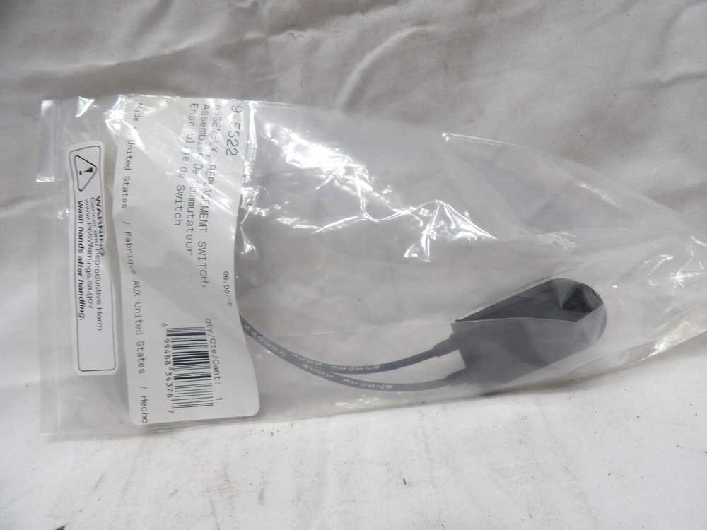 Replacement Switch Assembly 9-5522 for 100 Amp PCH-100 Head