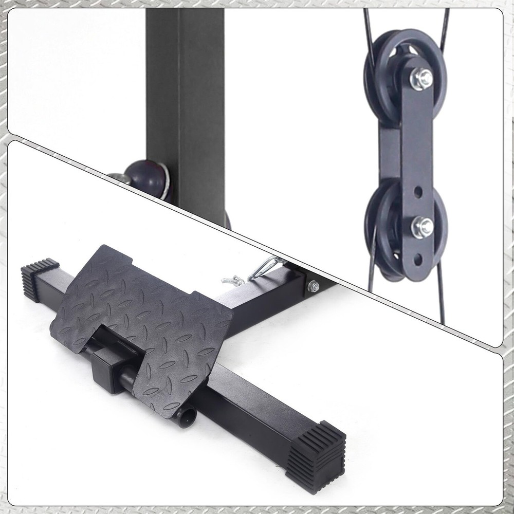 ✅LAT Power Cable Machine Row Cable Machine with Adjustable Leg Support Adjustabl
