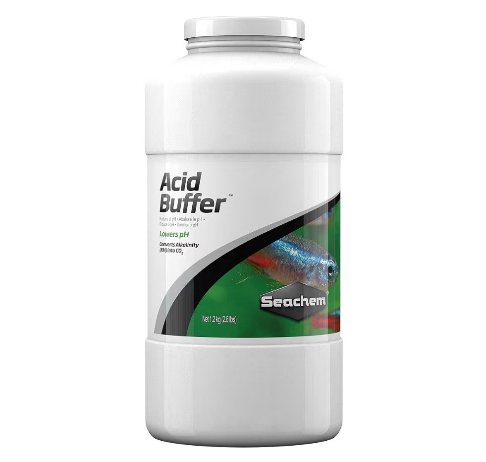 Seachem Aquarium Fish Tank Acid Buffer 1.2 kg (2.6 lbs) pH Lower