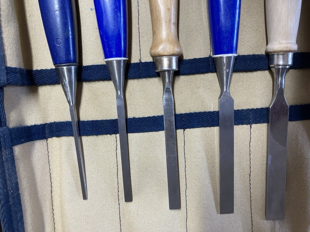 9 Piece Hand Forged Marples Chisel Set