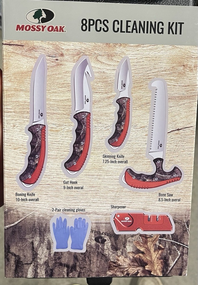 Mossy Oak 8pcs Cleaning Kit