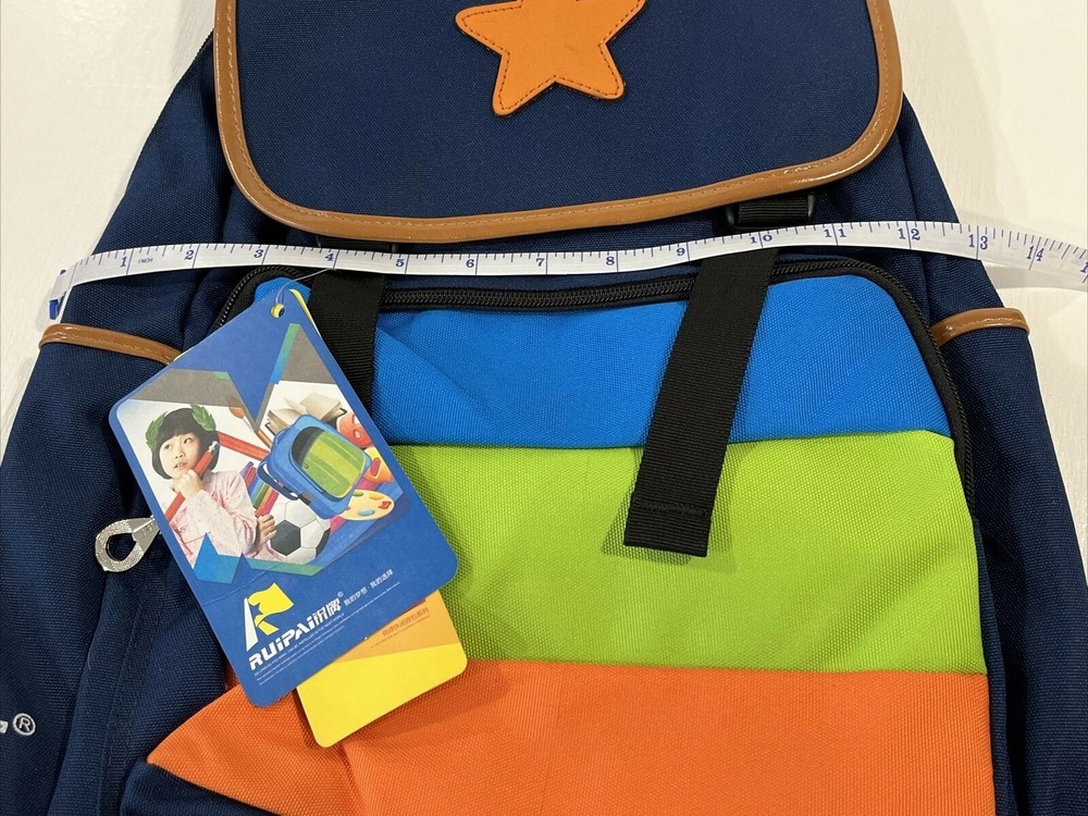 Ruipai Backpack Zip Pockets Multicolor