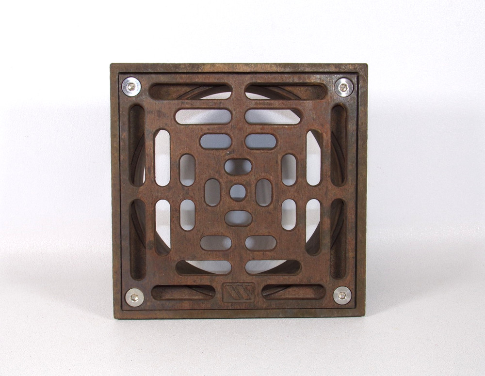 Watts M5-1 Nickel Bronze 5" x 5" Square Strainer