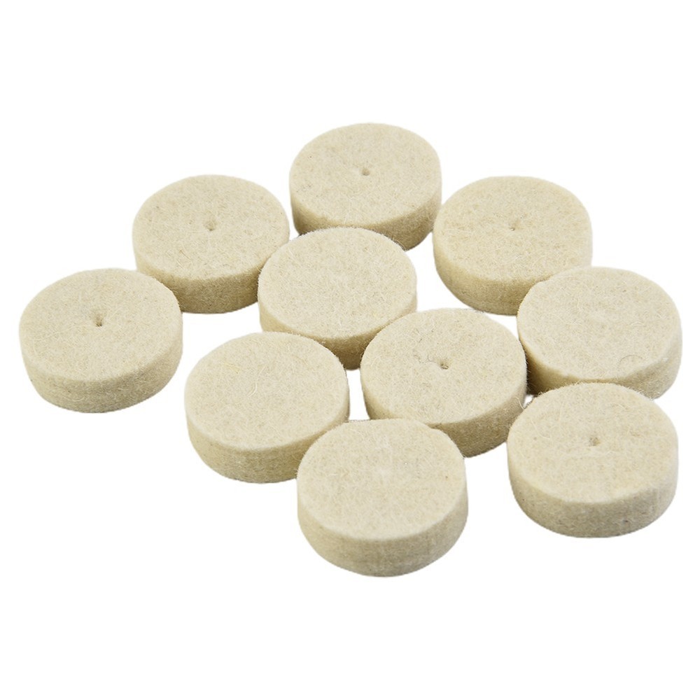 33pcs Buffing Wheel Kit Wool Wheels 3mm Tool Accessory Power Tools Rotary Tool