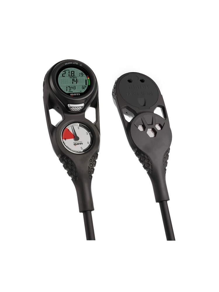 Mares Dive Console Puck Lite Mission 2 Computer/Gauge SPG PSI - Bluetooth Scuba