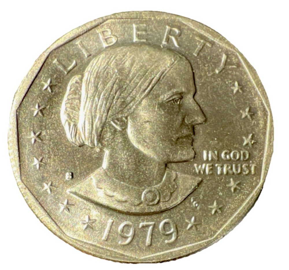 Susan B Anthony 1979 Uncirculated FIRST YEAR MINT SET (P, D, & S).