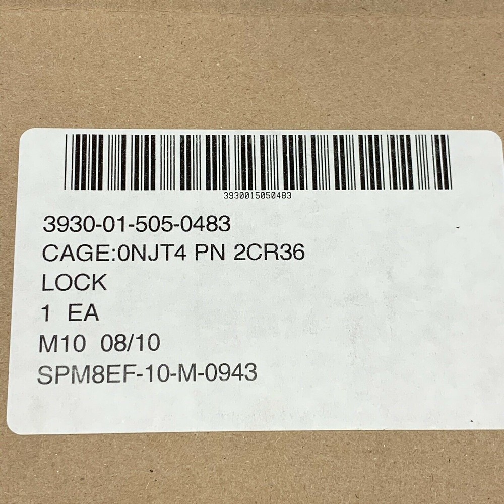 Spencer Lock Military Lock 2CR36 Oshkosh Container Conex