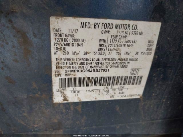 EDGE 2018 Glove Box 4995867
