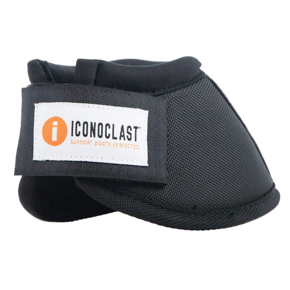 Horse Bell Boots Black (L)