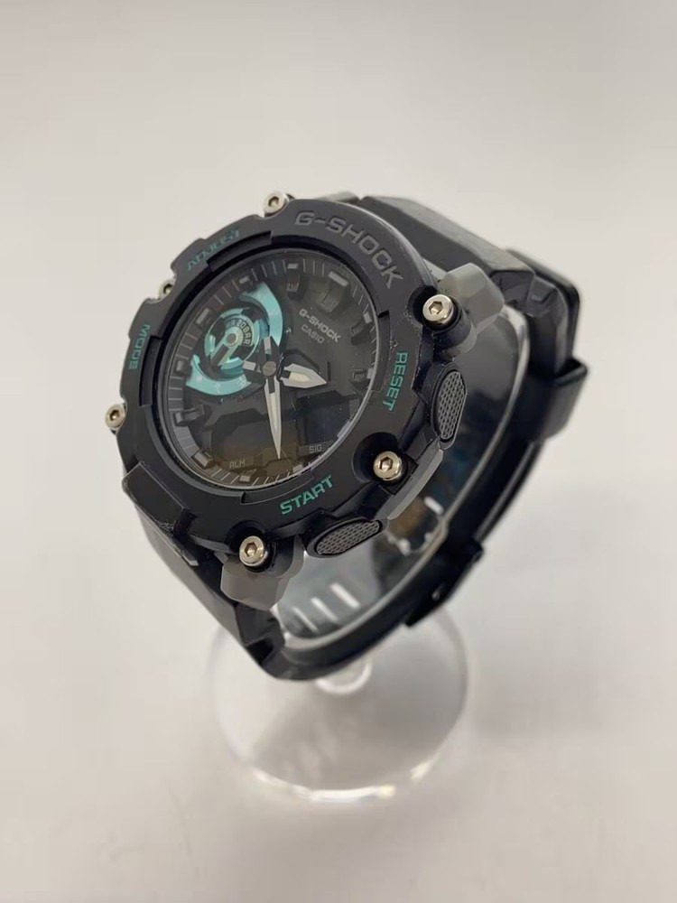 CASIO Quartz Watch G SHOCK Analog Digital Rubber BLK