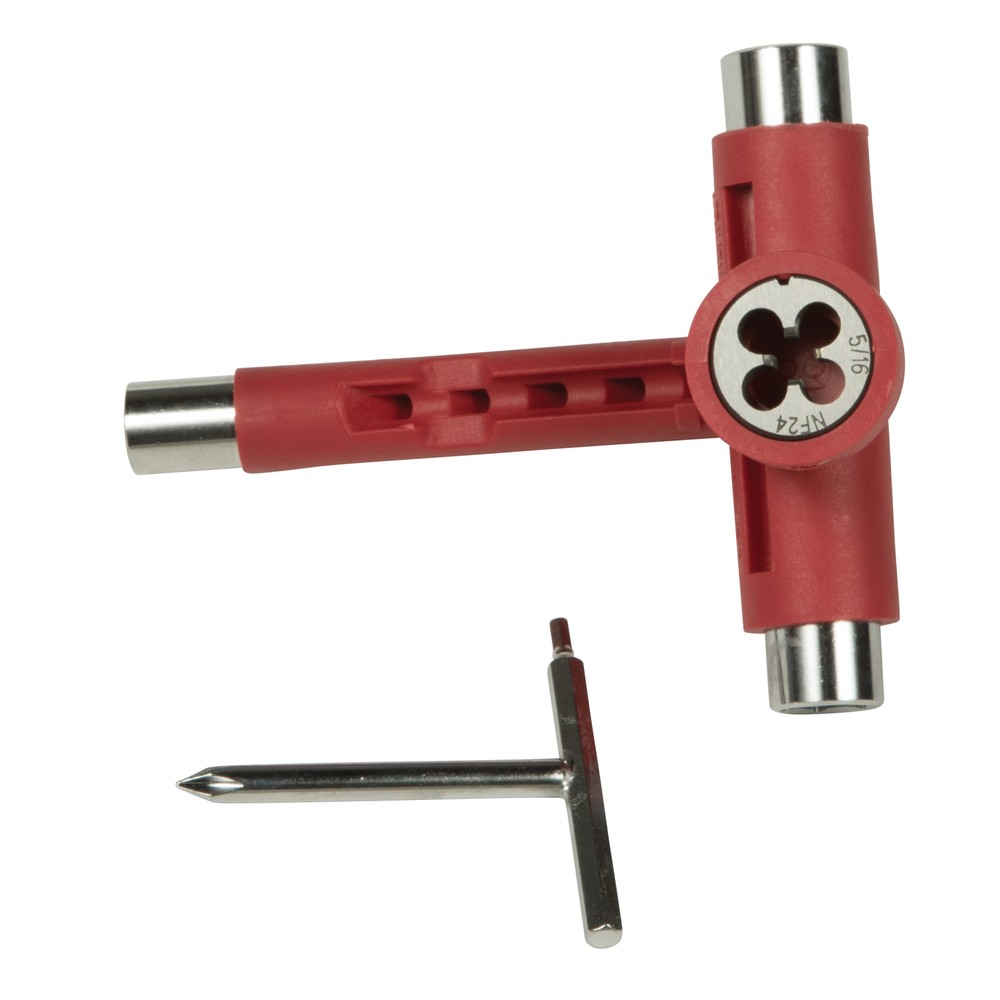 INDEPENDENT REFLEX Threader Skateboard Tool BEST SKATE TOOL Red