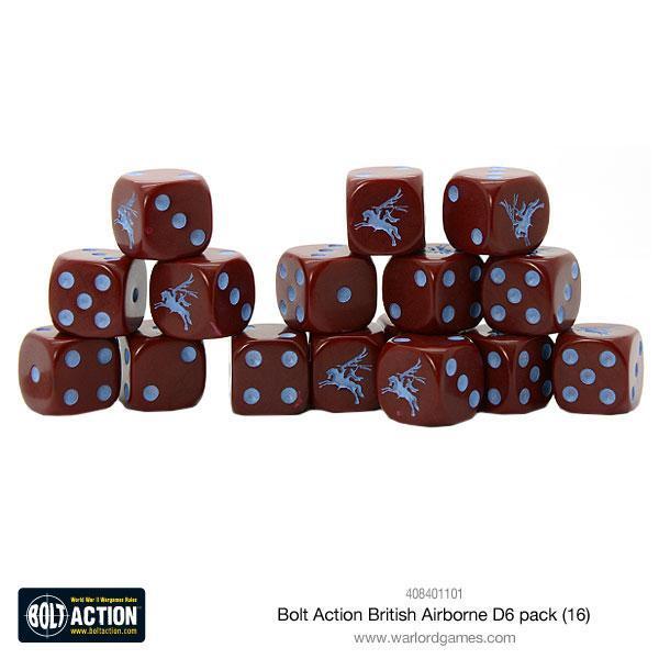 British Airborne d6 Pack - Warlord Games - NIB