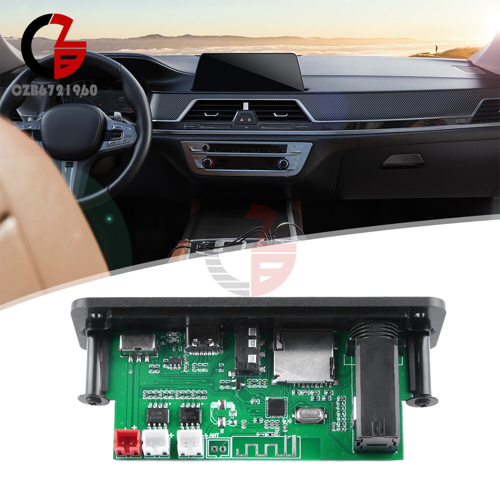 MP3 Bluetooth5.3 Power Amplifier Decoder Board USB TF FM Radio 2*3W Audio Player