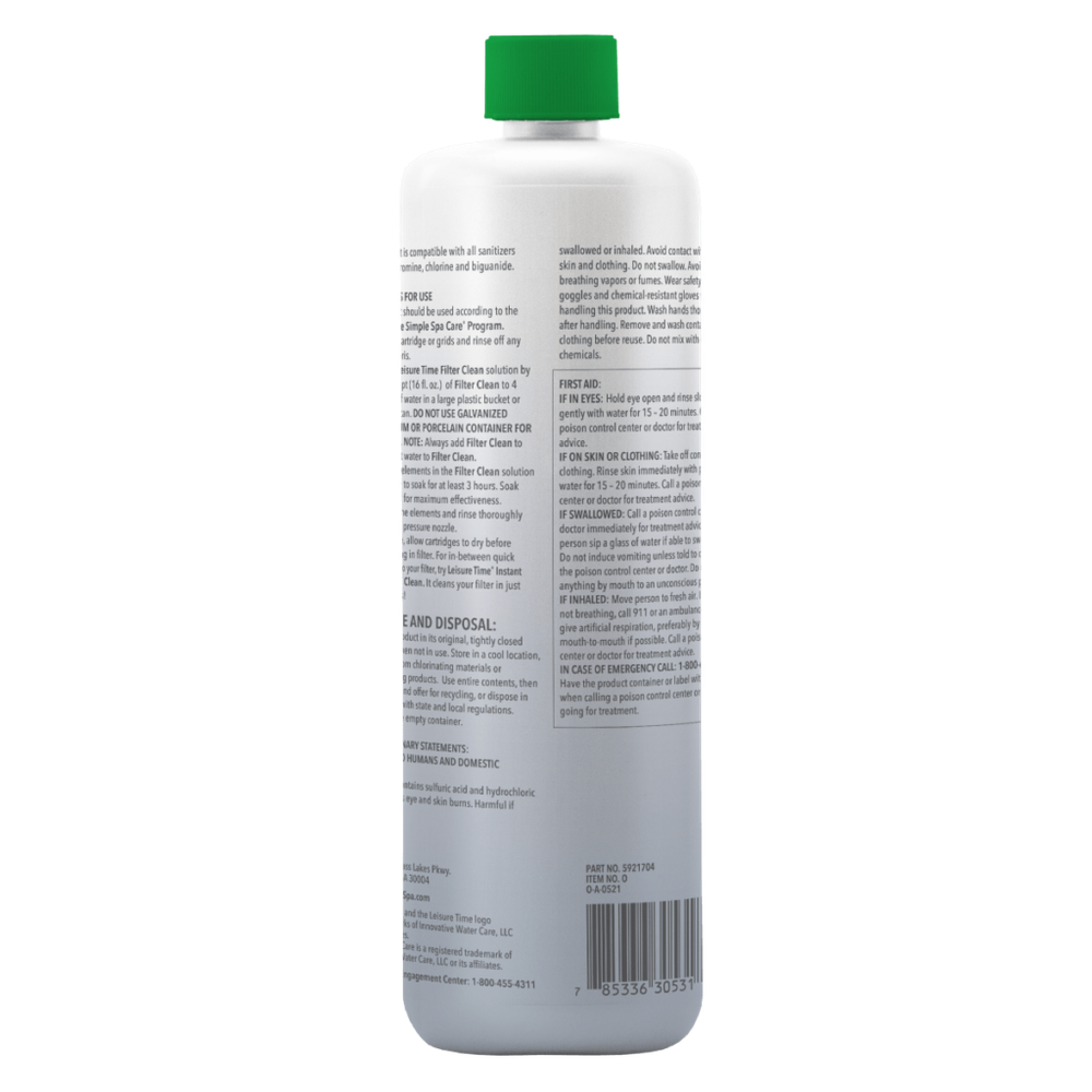 Leisure Time Filter Clean 32oz.