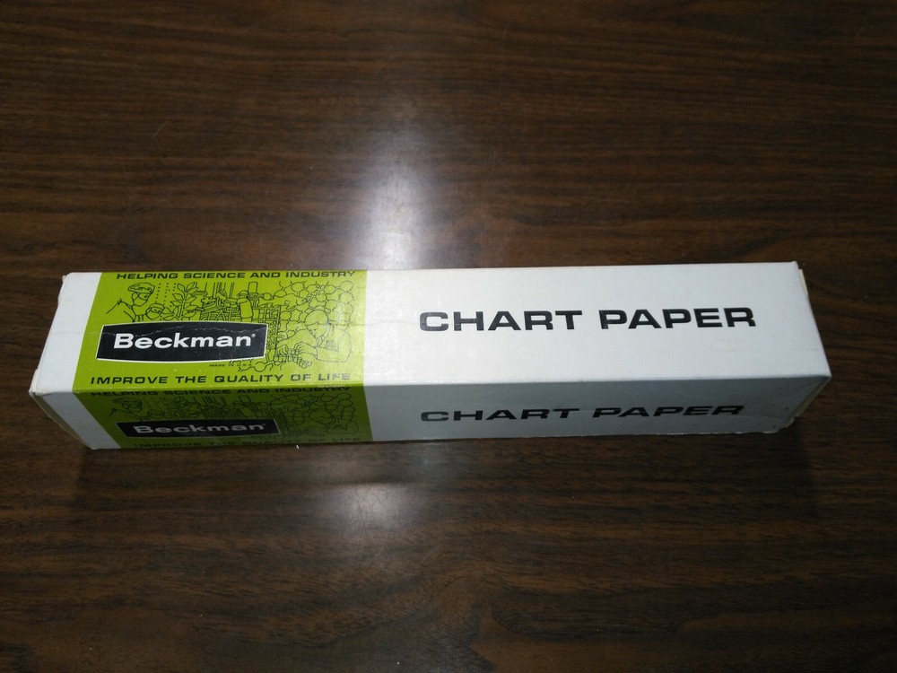 Beckman Chart Paper - For 10" recorder - 101283