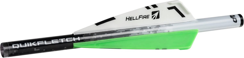New Archery Products NAP Quickfletch Hellfire 3" Crossbow Bolt Fletching System