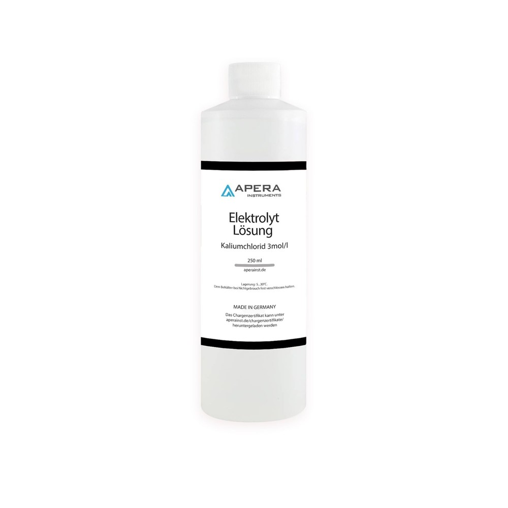 Apera Instruments 3M KCL Storage Soaking Solution (8 oz.) for pH and ORP...