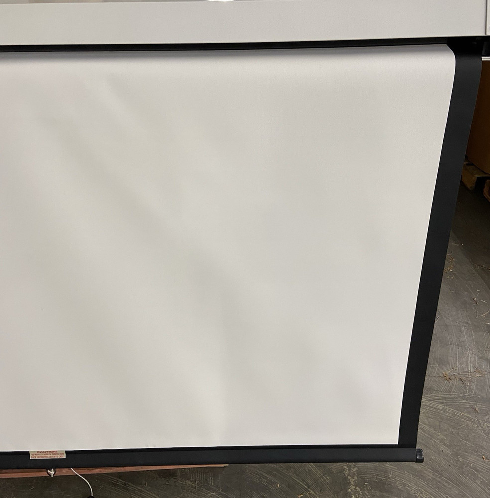 Da-Lite Model C Manual Projection Screen 96" 16:10 - Tensioner Broken