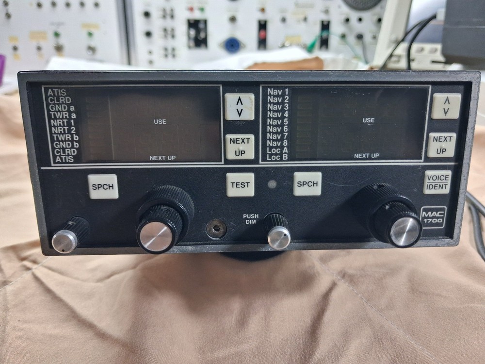 MAC 1700 NAV/COM - King KX-170B / KX-175B Slide-In Replacement