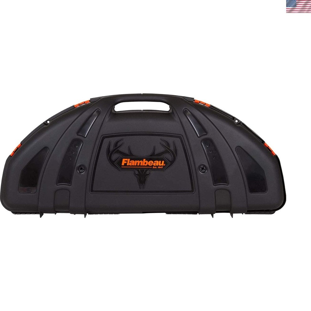 Outdoors 6461SC Hard Shell Bow Case, Black - Ultimate Protection & Storage