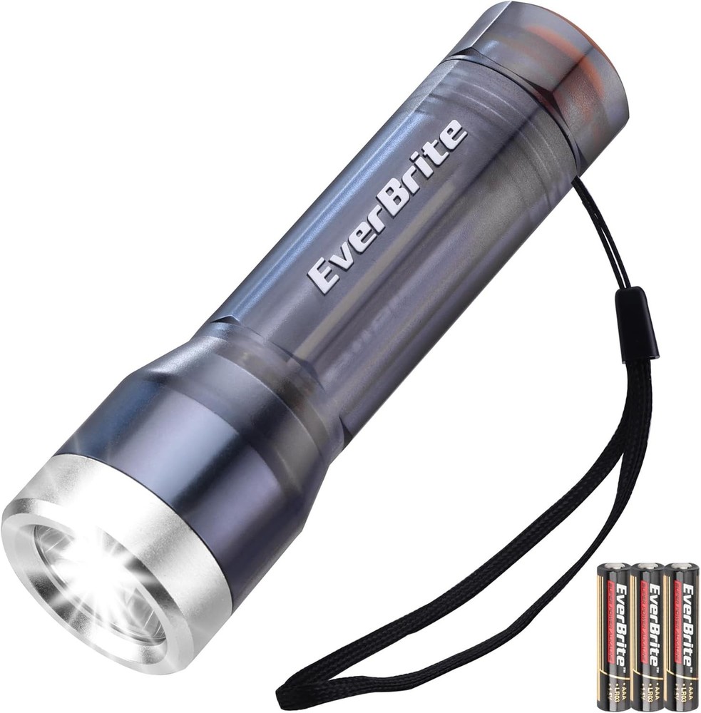 EverBrite Compact LED Flashlights Mini Flashlights Water-Resistant 3 Light Modes