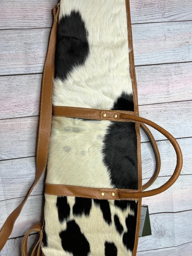 MYRA ~ TOOLED ~ LEATHER ~ COWHIDE ~ SOFT ~ RIFLE ~ STORAGE ~ CASE