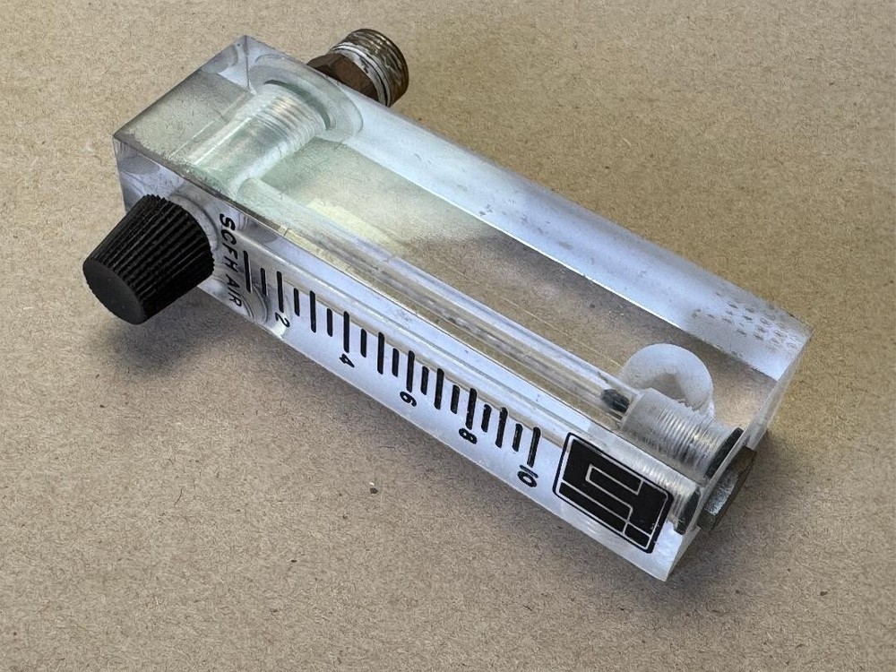TUI 0-10 SCFH AIR FLOW METER