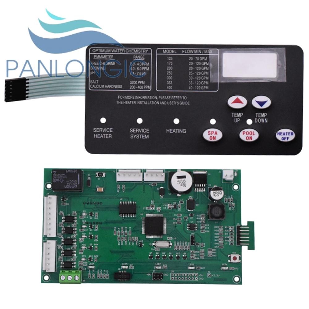 42002-0007S Control Board Kit for Pentair MasterTemp/Max-E-Therm w /472610Z Pad