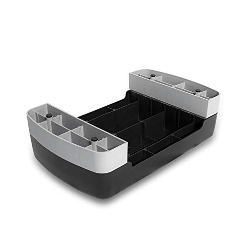 Compact Aerobic Step Platform | Exercise Step, Black/Gray, Model: HHBA-TN001BK-2