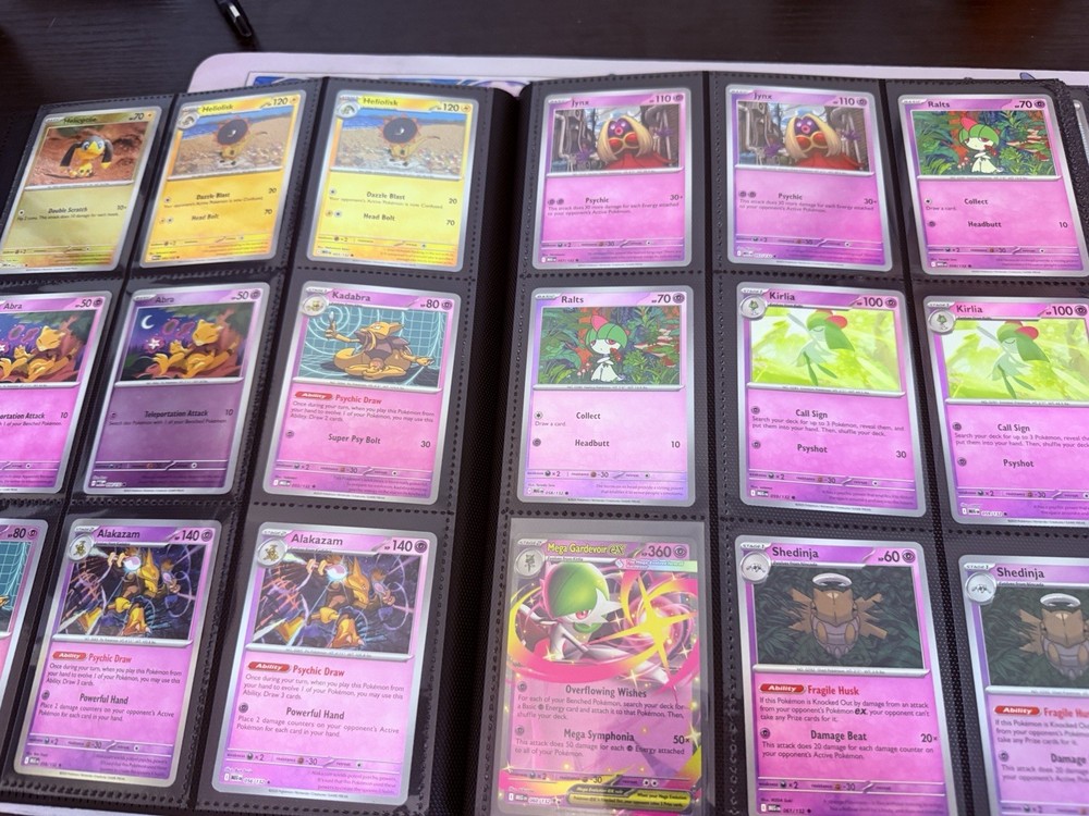 Mega Evolution 100% Complete Master Base Set with C/UC/H/RH & EXs