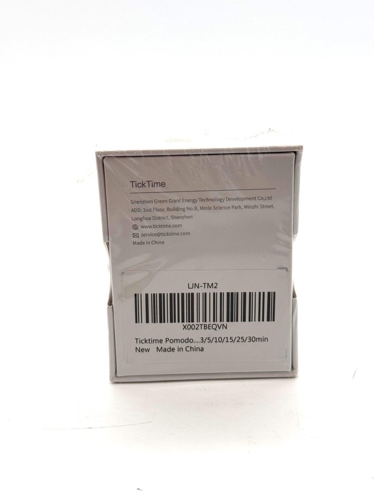 Ticktime Pomodoro Timer Cube Gray