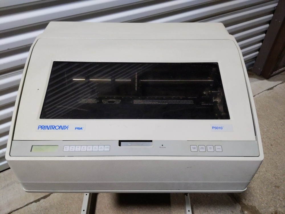 Printronix PSA P5010 Printer + Extra Ribbons Page Count: 70